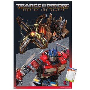 Trends International Transformers: Rise of the Beasts - Optimus Prime vs. Scourge Unframed Wall Poster Prints - 1 of 4