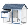 Resenkos Rabbit Hutch, Duck Cage Hutch,Rabbit Coop,73" Small Animal Playpen with with Roof for Rabbits, Chicken, Chinchillas, Green - 2 of 4