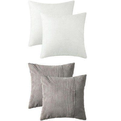 REGALWOVEN 4 Pcs Modern Couch Sofa Home Pillow Covers 18" x 18"