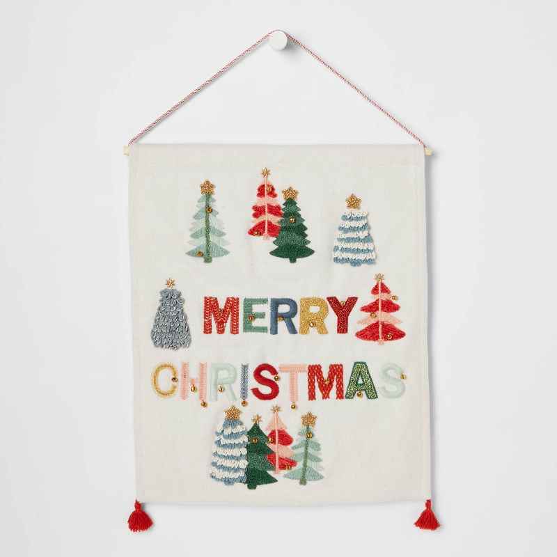 20&#34; x 16&#34; Merry Christmas Wall Hanging Advent Calendars - Opalhouse&#8482;, 1 of 3