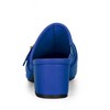 Allegra K Women's Pointed Toe Slip-on Block Heel Mules - 4 of 4