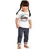 Farm Fresh Christmas Tree Plaid Truck Toddler Baby Graphic T Shirt Brisco Brands - 4 of 4