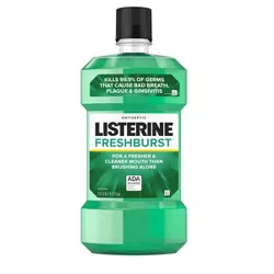 Listerine Antiseptic Mouthwash for Bad Breath Freshburst - 1.5L