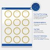 Avery Labels, 2" Diameter, Gold-Metallic Ornaments, Glossy, 120ct - 3 of 4