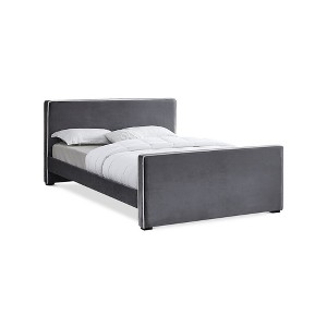 Meridian Furniture,Dillard Velvet Bed - 1 of 4