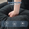Human Dog Bed for Adult, Comfy Lazy Sofa Bed with 2 Pillows & 5 Adjustable Position, Chenille Upholstered Lounge Chair for Living Room Bedroom - 4 of 4