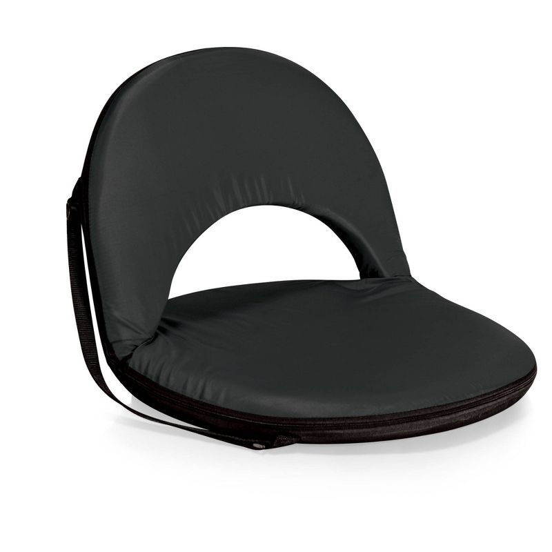 Picnic Time Oniva Seat Portable Reclining Chair - Black, 1 of 8