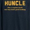 Men's - Instant Message - Huncle Long Sleeve Graphic T-Shirt - 2 of 4