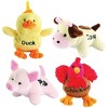 Barnyard Animals Plush Collection with Interactive Sounds and Barn Carrier - 3 of 4