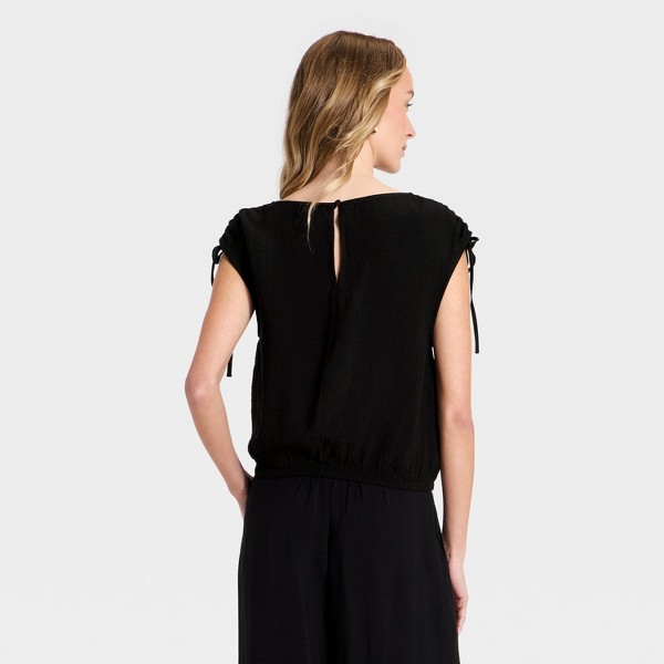 Top de Gasa Moderno con Amarre Lateral para Mujer - A New Day™ 2