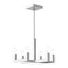 Livex Lighting Solna 6 - Light Chandelier in  Polished Chrome - 4 of 4