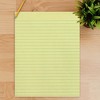School Smart Composition Paper, No Margin, 8-1/2 x 11 Inches, Yellow, 500 Sheets - 2 of 4