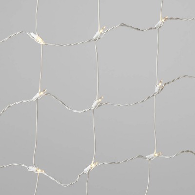 105ct LED Christmas Trunk Net Lights Warm White with White Wire - Wondershop™