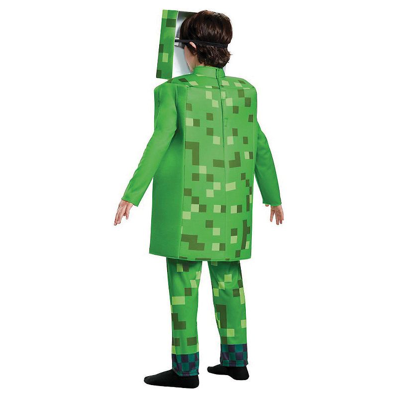 Disguise Kids' Deluxe Minecraft Creeper Costume, 3 of 4
