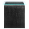 Modway Ondine Side Table – Glass Top with Black Metal Frame - 4 of 4