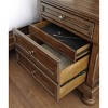 Flynnter Nightstand Medium Brown - Signature Design by Ashley: Traditional Bedside Table with Storage, Felted Finish - 3 of 4