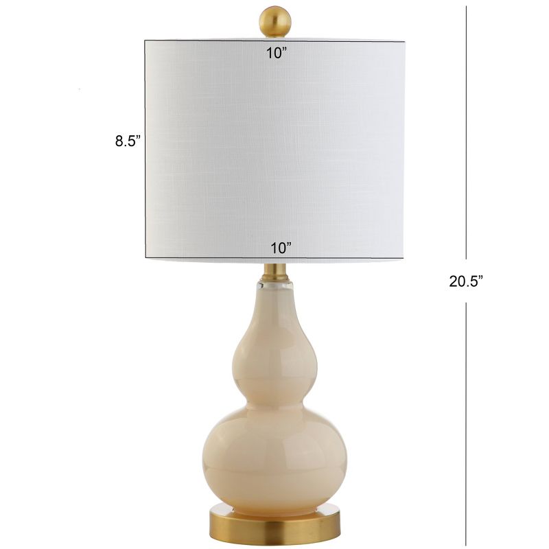 20.5" Glass Anya Mini Table Lamp (Includes LED Light Bulb) - JONATHAN Y, 4 of 6