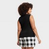 Women's Mesh Ruched Tank Top - A New Day™ - 2 of 3