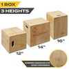 Philosophy Gym 3 in 1 Wood Plyometric Box -  Jumping Plyo Box for Training and Conditioning - image 2 of 4