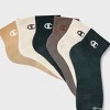 Champion Iconic Essentials Men's 6pk Cushion Quarter Socks - 6-12 - 3 of 4