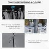 DOMETOUR 10' x 13' Outdoor Patio Gazebo, Canopy Shelter with 6 Removable Sidewalls & Steel Frame for Garden, Lawn, Backyard & Deck, Gray - 2 of 4