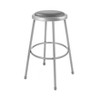 2pk Heavy Duty Vinyl Padded Steel Barstool Gray - Hampden Furnishings - 2 of 4