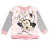 Disney Minnie Mouse Baby Girls Fleece Sweatshirt and Pants Outfit Set Newborn to Infant - 2 of 4