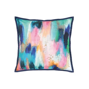 carol & frank Colorful Brush Strokes Pillow - 1 of 3