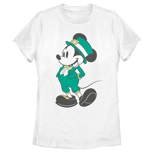Women's Mickey & Friends Mousey Leprechaun T-Shirt - 1 of 4