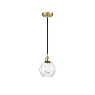 Waverly - 1 Light Mini Pendant In Industrial Style-9.25 Inches Tall and 6 Inches Wide