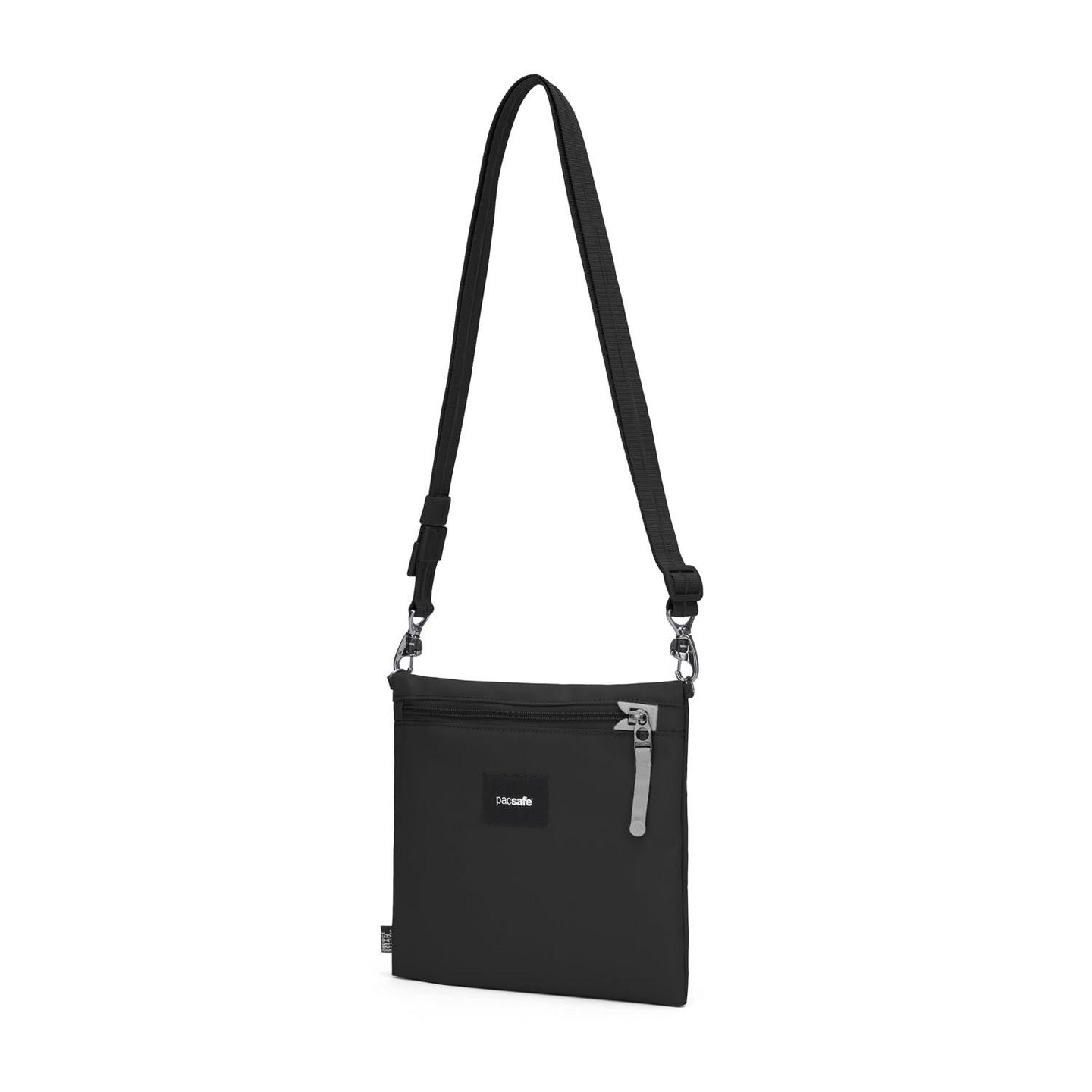 Сумка Pacsafe Go Crossbody Pouch, Jet Black, цвет: Чёрный — фото 3