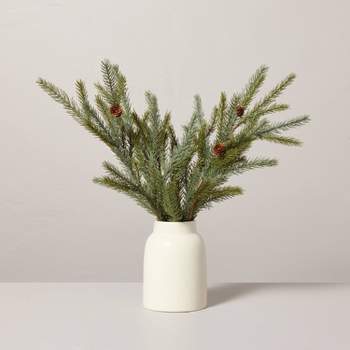 20" Faux Spruce & Pinecone Christmas Arrangement - Hearth & Hand™ with Magnolia