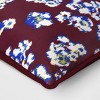 Square Floral Pillow - Threshold™ - image 4 of 4