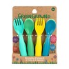 Childlike Behavior Silicone Baby Utensils Spoons Forks Sets With Travel Case,  Yellow : Target