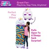 Happy Nappers White Unicorn 2-in-1 Pillow & Sleeping Bag - Large 66"x30" Kids 7+ - 3 of 4