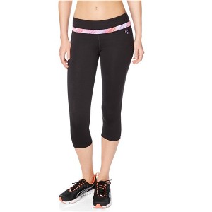 Aeropostale Womens Striped Crop Yoga Pants - 1 of 3