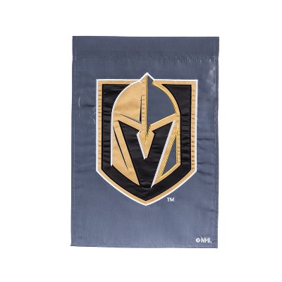 Evergreen Flag Applique Garden Flag   Vegas Golden Knights