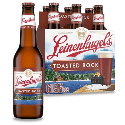 Leinenkugel's Toasted Bock Seasonal Beer - 6pk/12 Fl Oz Bottles : Target