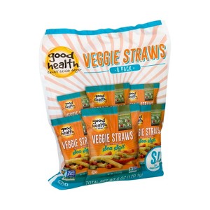 Good Health Veggie Straws - Sea Salt - Case of 8 - 1 oz. - 1 of 3