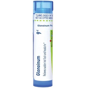 Glonoinum 9C by Boiron Homeopathic Single Medicine For Personal Care  -  80 Pellet - 1 of 3
