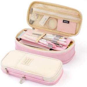 Paaaawaters Big Capacity Pencil Pen Case Office College School Large Storage High Capacity Bag Pouch Holder Box Organizer - 1 of 4