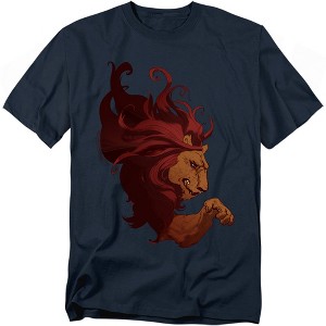 Harry Potter Gryffindor Lion Adult T-Shirt - 1 of 4