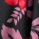 black floral