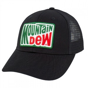 Adult Mountain Dew Logo Adjustable Trucker Hat - 1 of 4