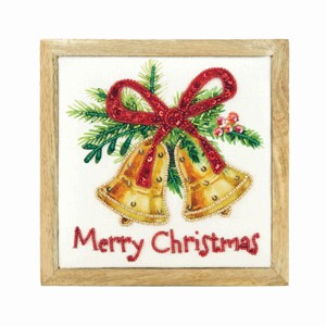 Gallerie II Embellished Bells Shelf Sitter Block - 1 of 3