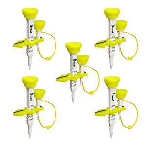 Birdie1 Smart Golf Tees (Long Tees+Short Tees) 1P (4colors) 5ea - 1 of 4