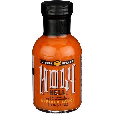 Blonde Beard's Sauce Wing Holy Hell - Case Of 12 - 8 Oz : Target