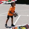 AND1 Street Art 27.5 Basketball : Youth Sized Rubber Streetball for Indoor and Outdoor Use, Deep Channel Construction and Durability - 3 of 4