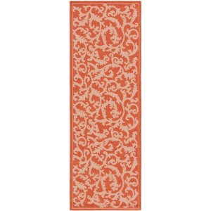 Courtyard CY2653 UV & Stain Resistant Non-Shedding Power Loomed Indoor/Outdoor Rugs - Safavieh - 1 of 4