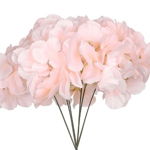 REGALWOVEN Silk Realistic Home Artificial Hydrangea Flowers Bouquets 11.8" 6 Pcs - 1 of 4